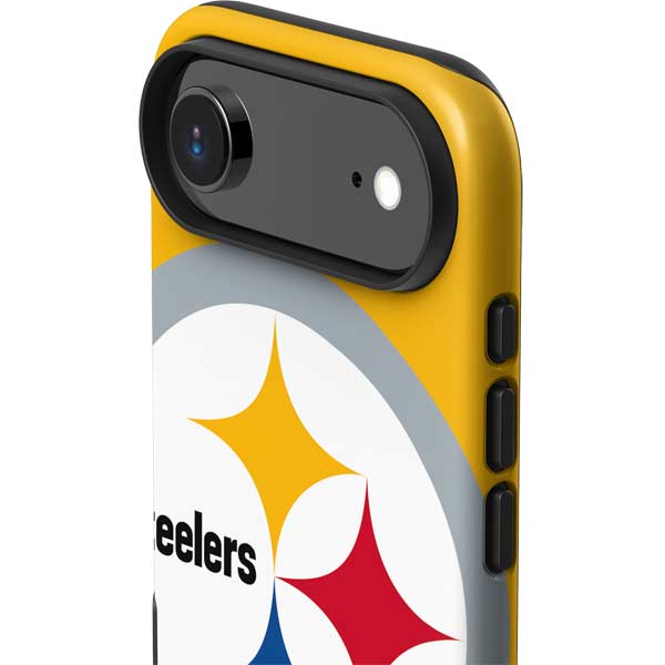 NFL Pittsburgh Steelers Large Logo iPhone 17 Air Impact Case