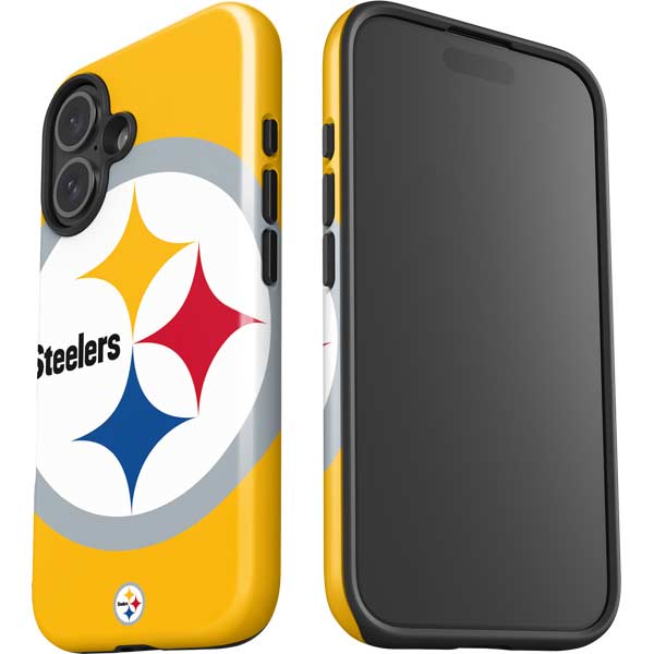 NFL Pittsburgh Steelers Large Logo iPhone 17 Impact Case