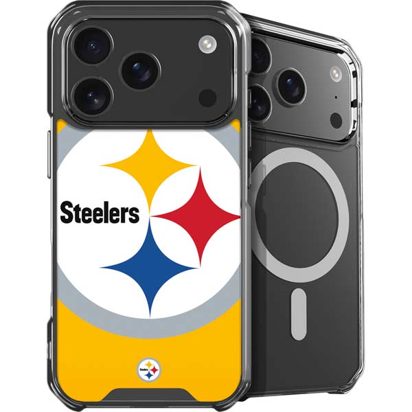 NFL Pittsburgh Steelers Large Logo iPhone 17 Pro MagSafe Case