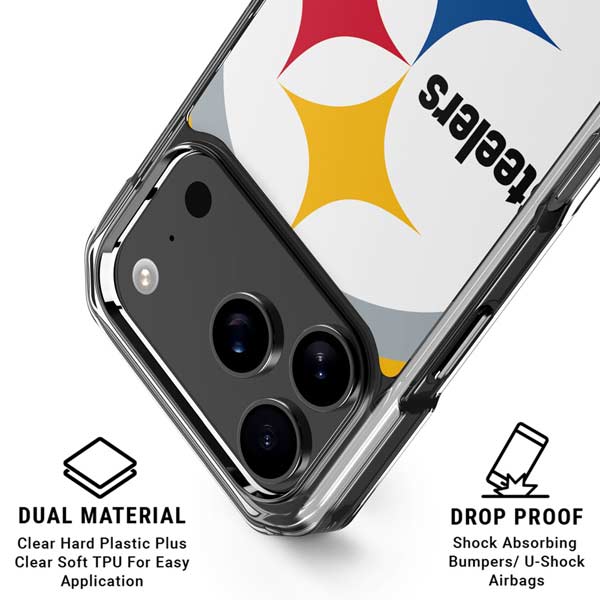 NFL Pittsburgh Steelers Large Logo iPhone 17 Pro MagSafe Case
