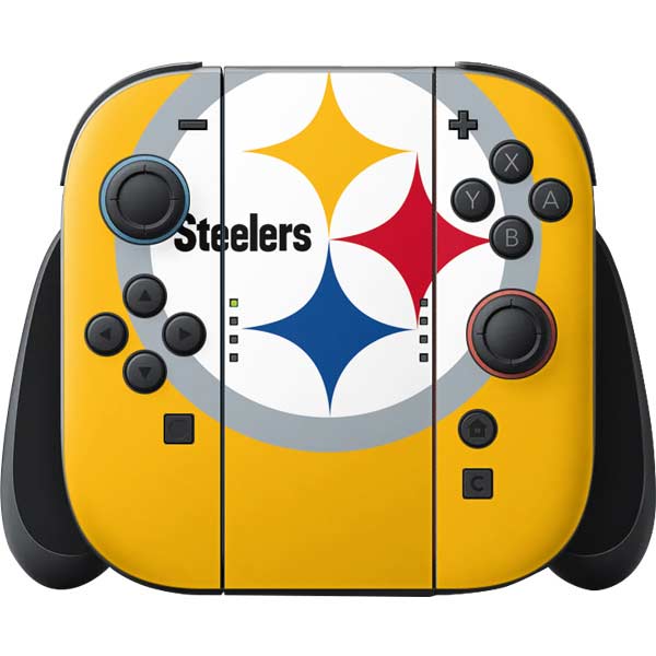 NFL Pittsburgh Steelers Large Logo Nintendo Skins