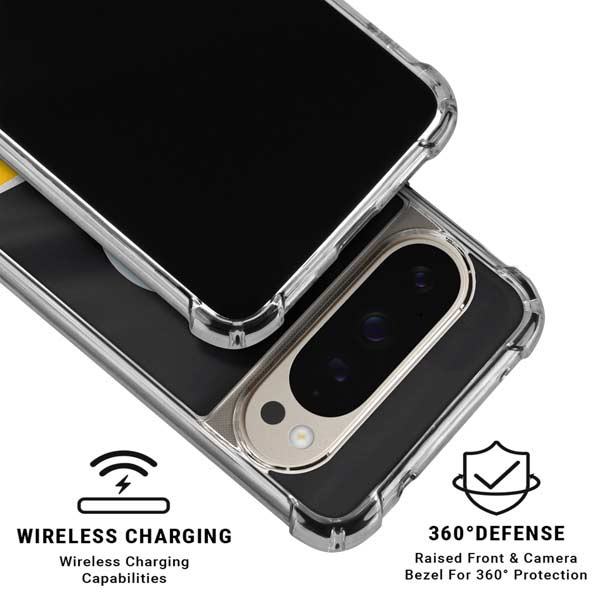NFL Pittsburgh Steelers Pixel 9 Pro XL Clear Case