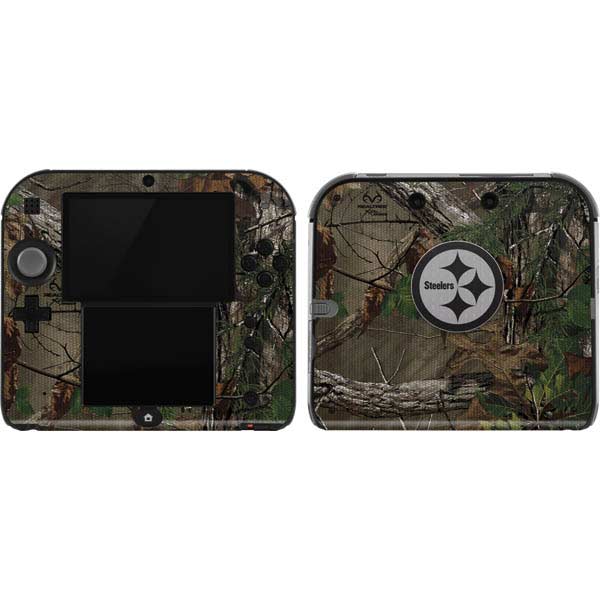 NFL Pittsburgh Steelers Realtree Xtra Green Camo Nintendo Skins