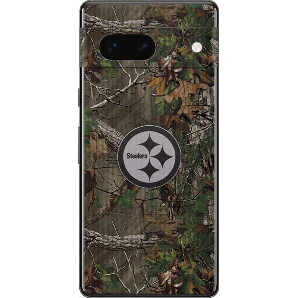NFL Pittsburgh Steelers Realtree Xtra Green Camo Pixel Skins