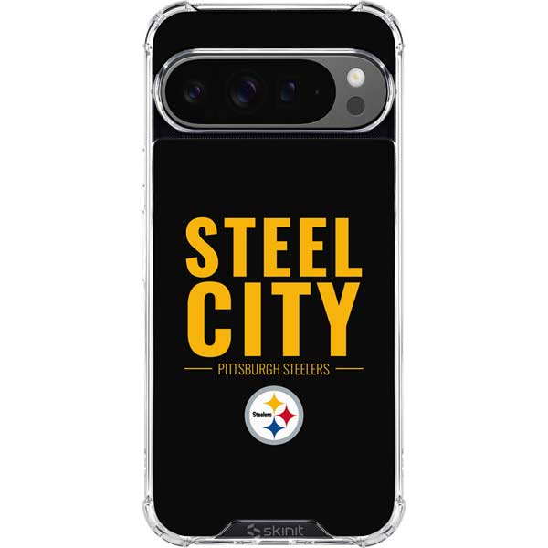 NFL Pittsburgh Steelers Team Motto Google Pixel 10 Pro XL Clear Case