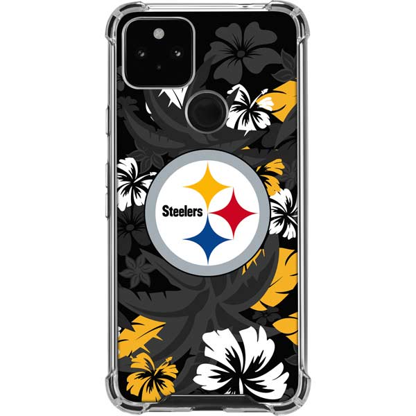 NFL Pittsburgh Steelers Tropical Print Pixel Cases