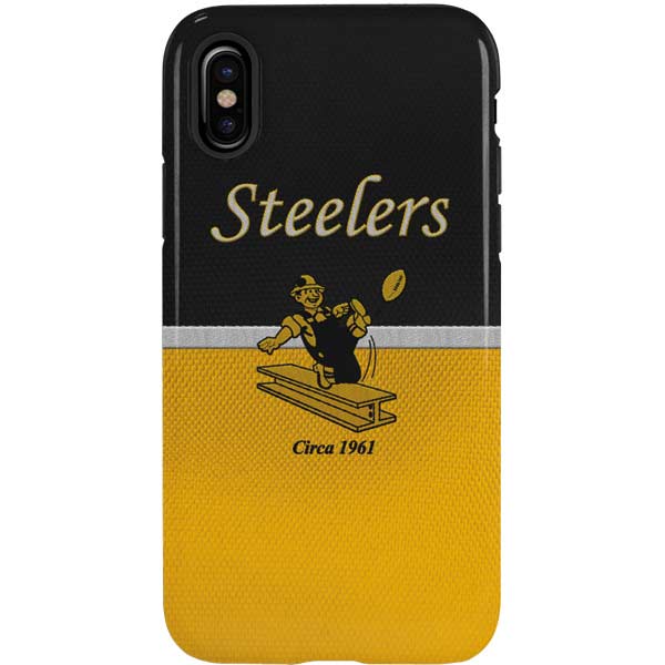 NFL Pittsburgh Steelers Vintage iPhone XS Pro Case