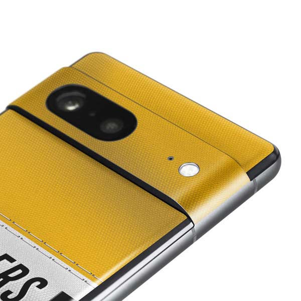NFL Pittsburgh Steelers White Striped Pixel Skins