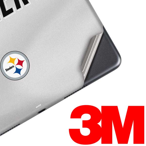 NFL Pittsburgh Steelers White Striped iPad Skins