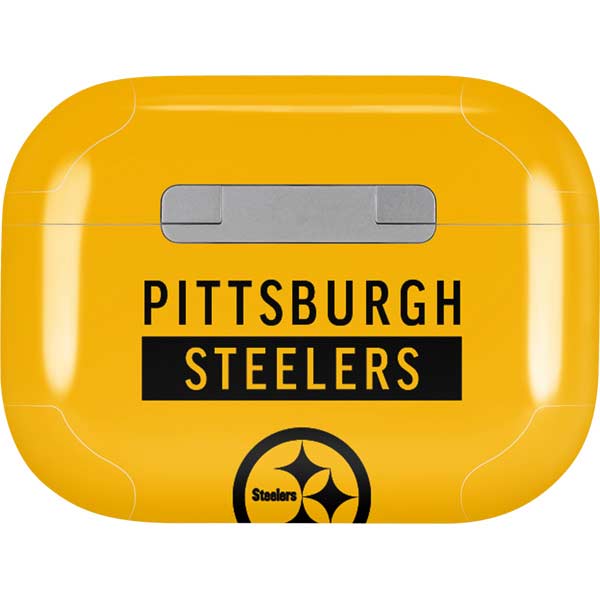 NFL Pittsburgh Steelers Yellow Performance Series AirPods Skins