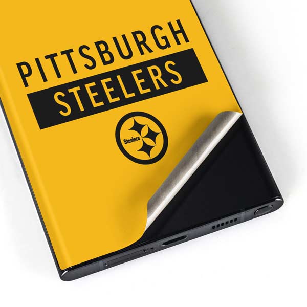 NFL Pittsburgh Steelers Yellow Performance Series Galaxy Skins