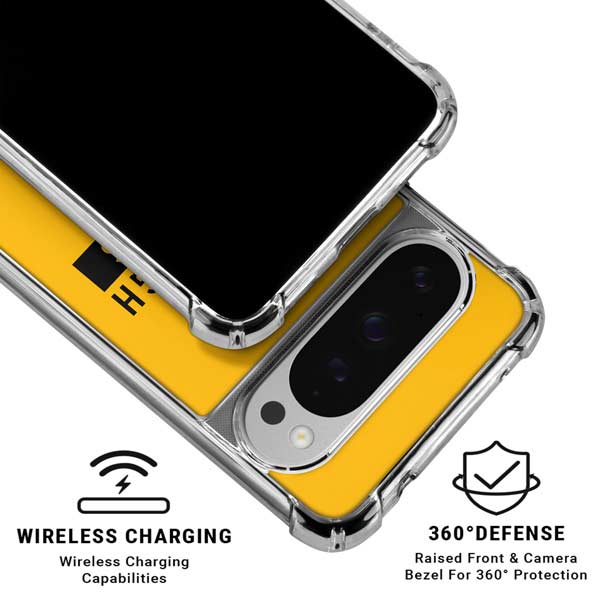 NFL Pittsburgh Steelers Yellow Performance Series Google Pixel 10 Pro Clear Case