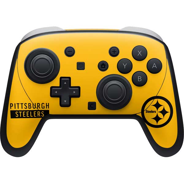 NFL Pittsburgh Steelers Yellow Performance Series Nintendo Skins