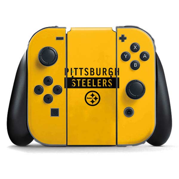 NFL Pittsburgh Steelers Yellow Performance Series Nintendo Skins