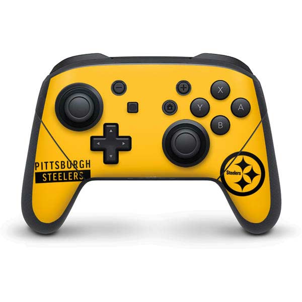 NFL Pittsburgh Steelers Yellow Performance Series Nintendo Skins