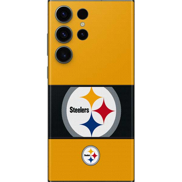 NFL Pittsburgh Steelers Zone Block Galaxy Skins