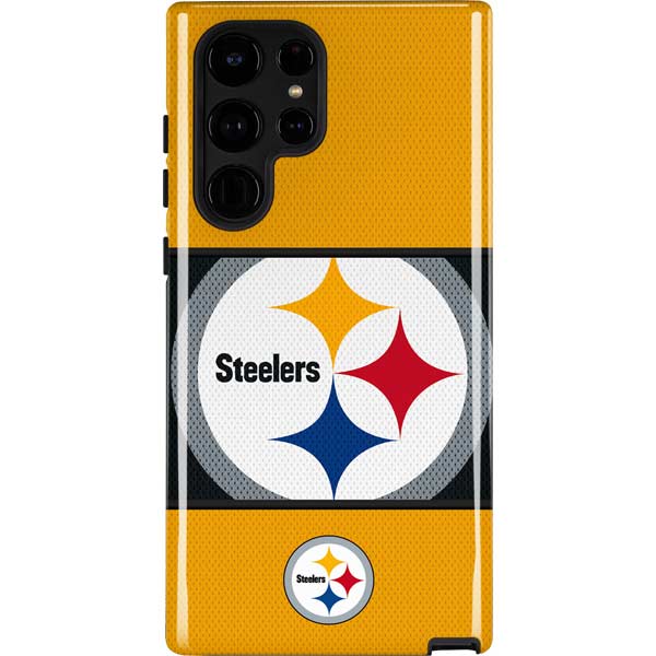 NFL Pittsburgh Steelers Zone Block Galaxy Cases