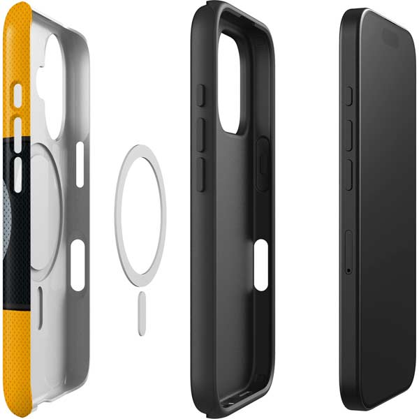 NFL Pittsburgh Steelers Zone Block iPhone 16 Magsafe Impact Case