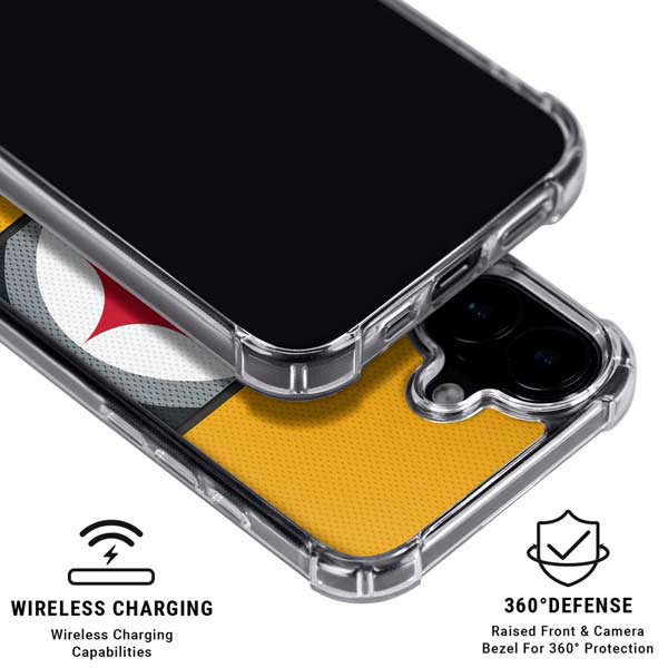 NFL Pittsburgh Steelers Zone Block iPhone 16 Plus MagSafe Case