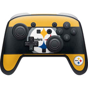 NFL Pittsburgh Steelers Zone Block Nintendo Skins