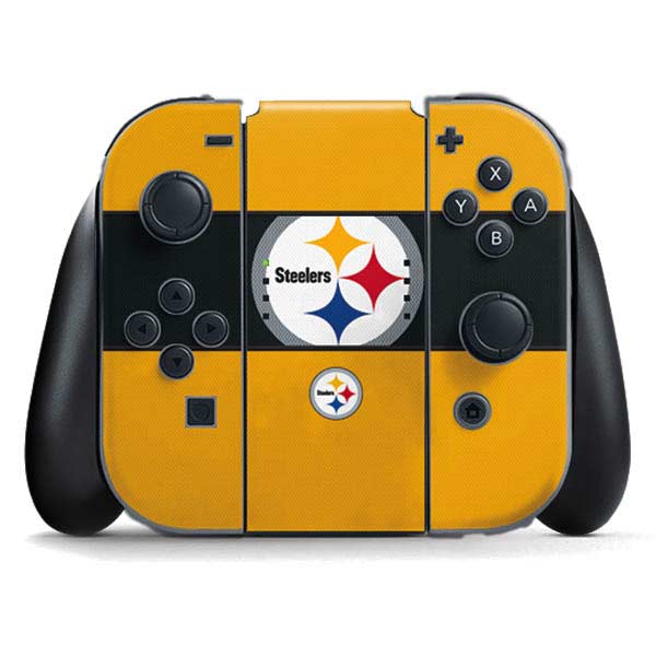 NFL Pittsburgh Steelers Zone Block Nintendo Skins