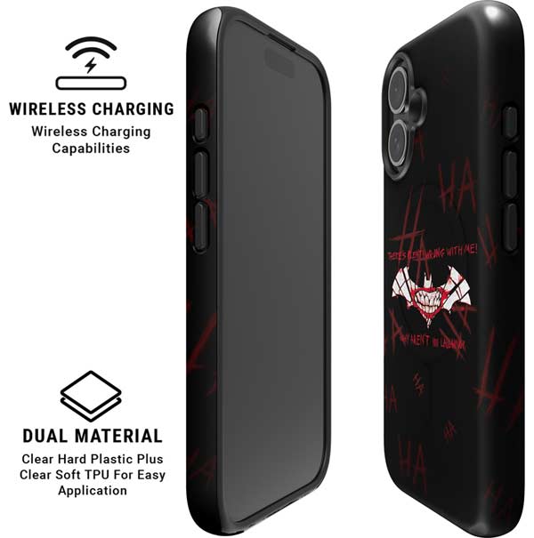 DC Comics The Joker Plenty Wrong With Me iPhone 16 Plus Magsafe Impact Case