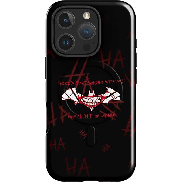 DC Comics The Joker Plenty Wrong With Me iPhone 16 Pro Max Magsafe Impact Case
