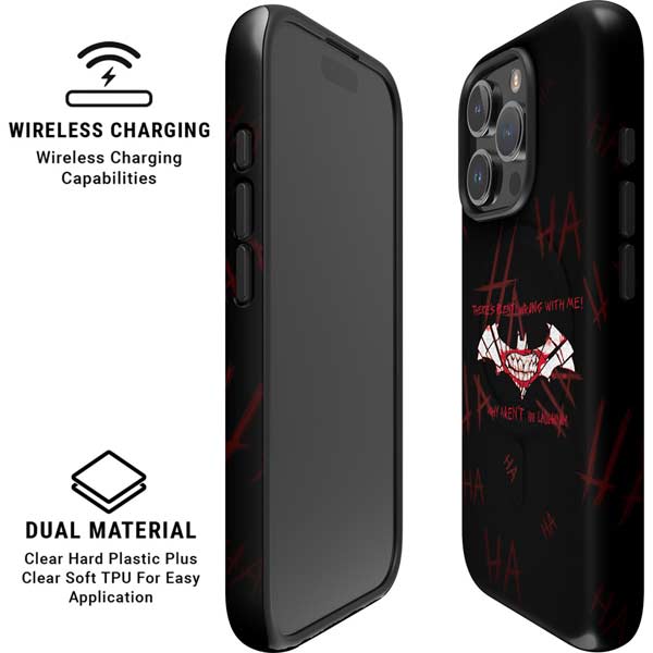 DC Comics The Joker Plenty Wrong With Me iPhone 16 Pro Max Magsafe Impact Case