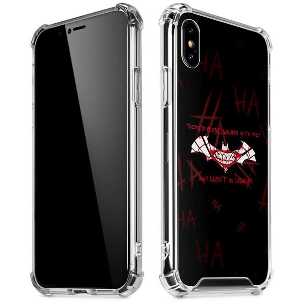 DC Comics The Joker Plenty Wrong With Me iPhone X/XS Clear Case