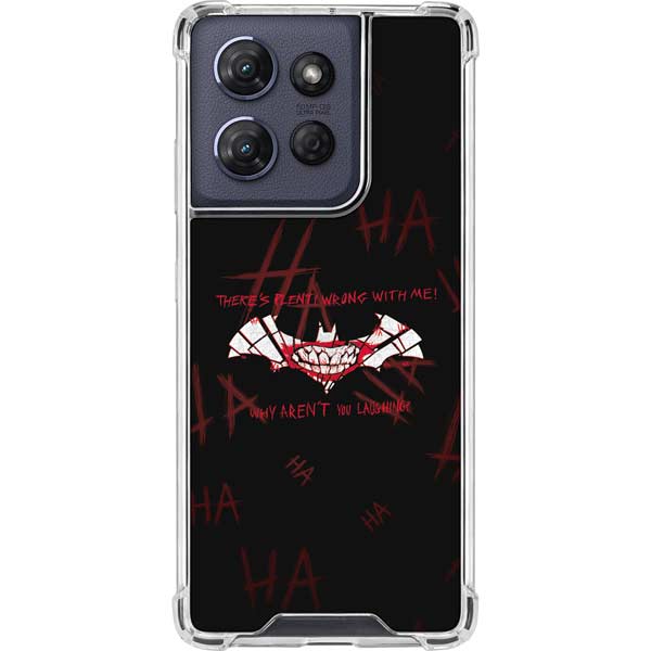 DC Comics The Joker Plenty Wrong With Me Moto G 5G (2025) Clear Case