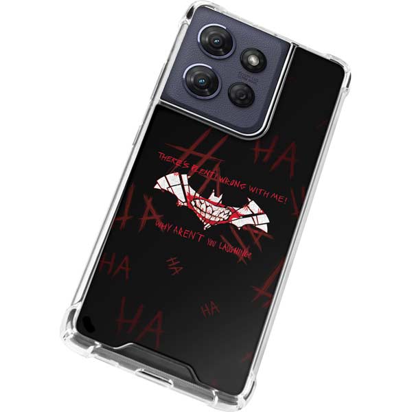 DC Comics The Joker Plenty Wrong With Me Moto G 5G (2025) Clear Case