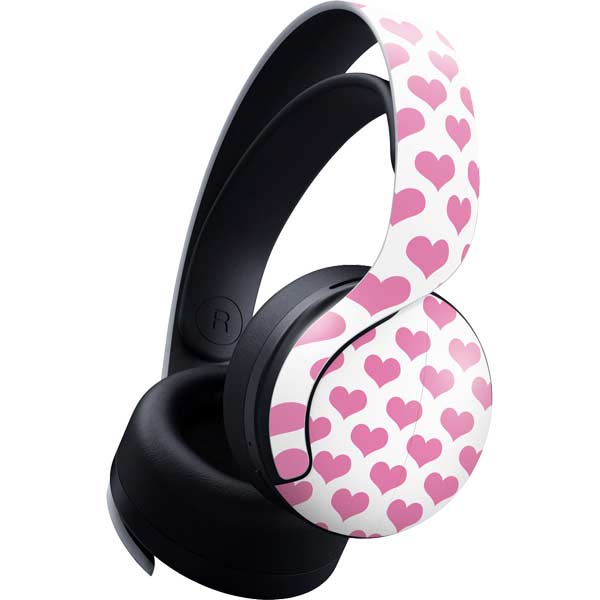 Plush Pink Hearts PlayStation PS5 Skins