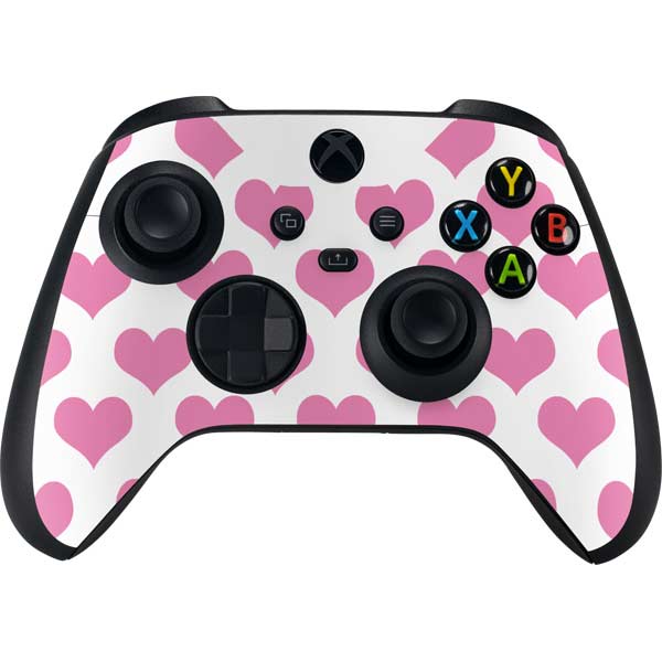 Plush Pink Hearts Xbox Series X Skins