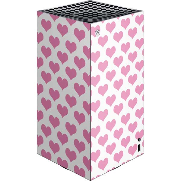 Plush Pink Hearts Xbox Series X Skins