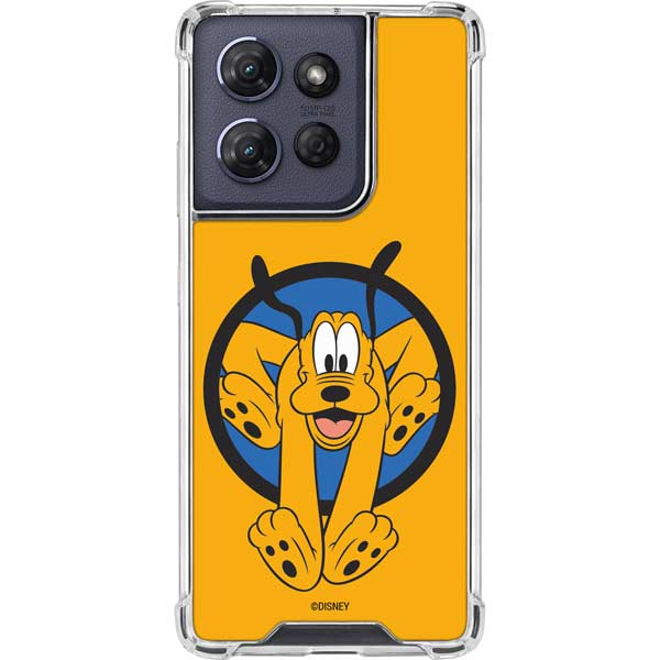 Disney Friends Pluto Moto G 5G (2025) Clear Case