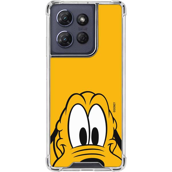 Disney Friends Pluto Up Close Moto G Power 5G (2025) Clear Case
