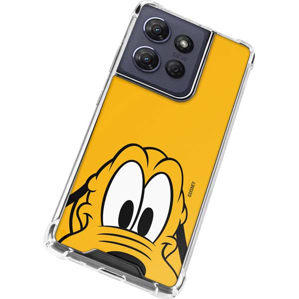 Disney Friends Pluto Up Close Moto G Power 5G (2025) Clear Case