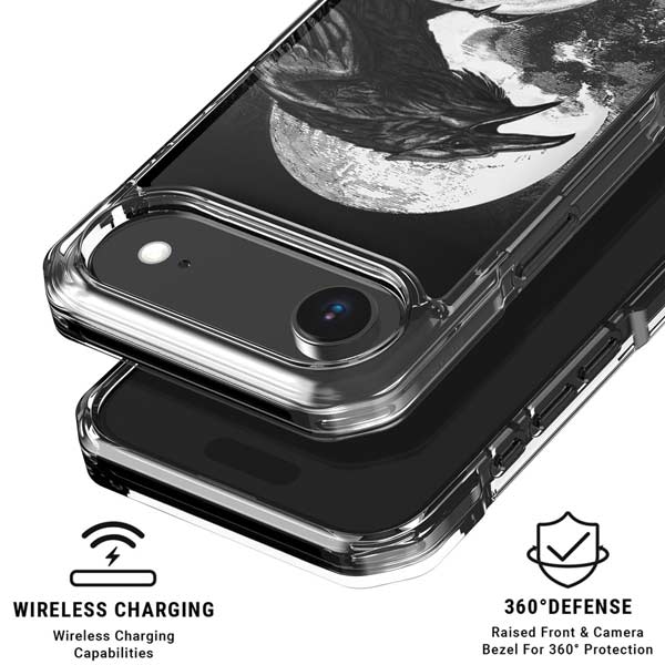 Alchemy Carta Poes Raven iPhone 17 Air Clear Case