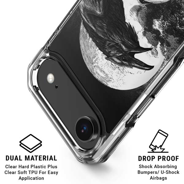 Alchemy Carta Poes Raven iPhone 17 Air Clear Case