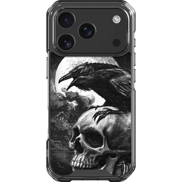 Alchemy Carta Poes Raven iPhone 17 Pro Clear Case