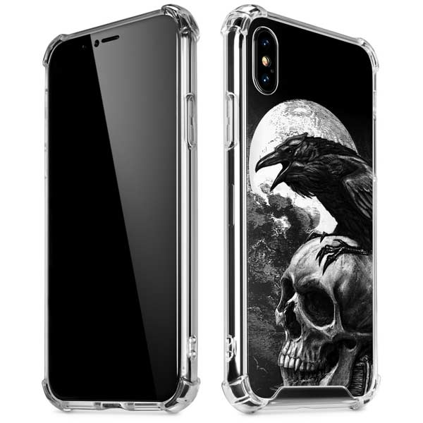 Alchemy Carta Poes Raven iPhone X/XS Clear Case