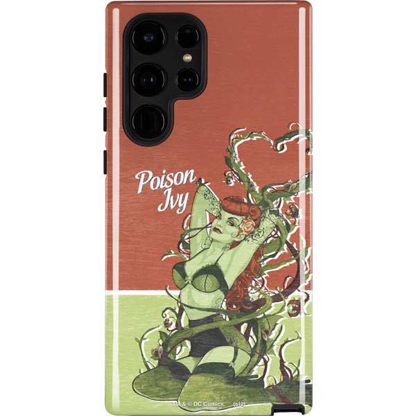DC Comics Bombshells Poison Ivy Galaxy S25 Ultra Impact Case