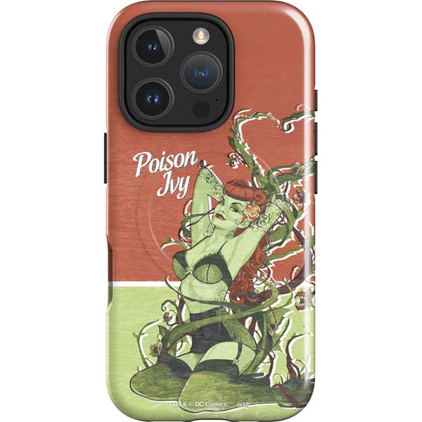 DC Comics Bombshells Poison Ivy iPhone 16 Pro Max Magsafe Impact Case