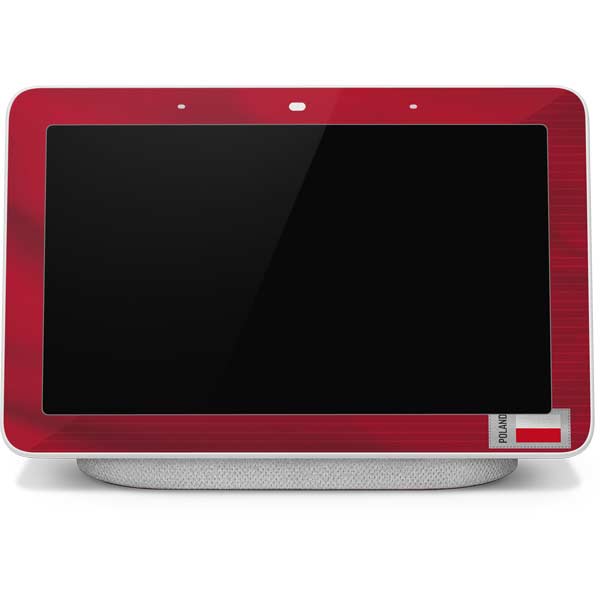 Poland Soccer Flag Google Home Hub Skin