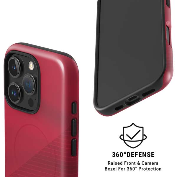 Poland Soccer Flag iPhone 16 Pro Max Magsafe Impact Case