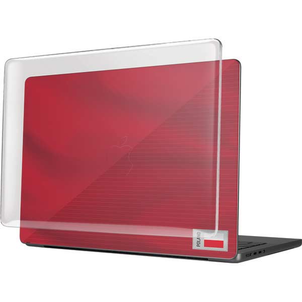 Poland Soccer Flag MacBook Pro 14in (2021-24) Case plus Skin