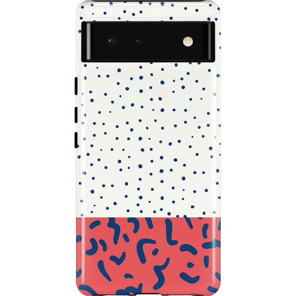 Polka Dot Split Pixel Cases