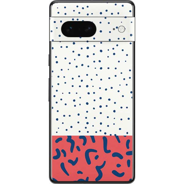 Polka Dot Split Pixel Skins