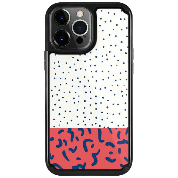 Polka Dot Split iPhone Cases