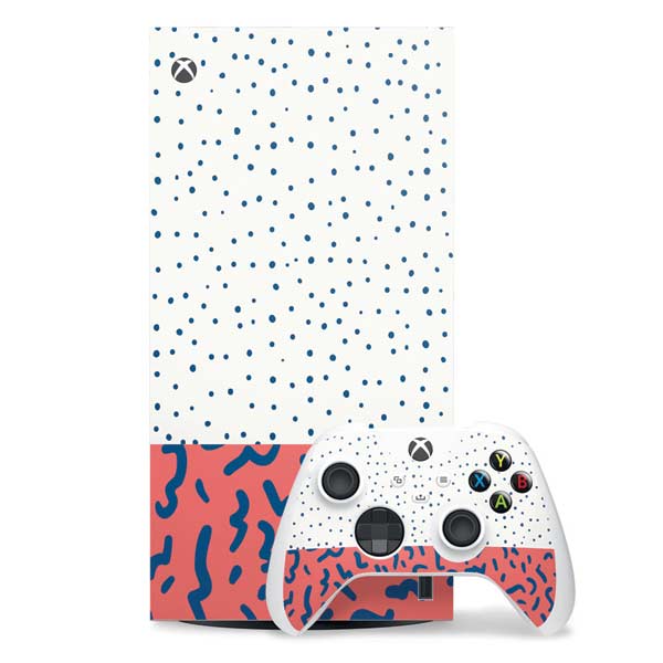 Polka Dot Split Xbox Series X Skins